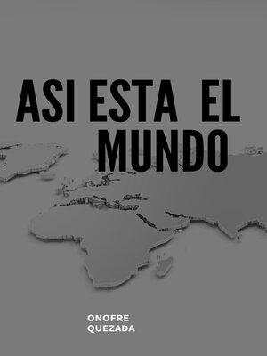 cover image of Así Esta El Mundo